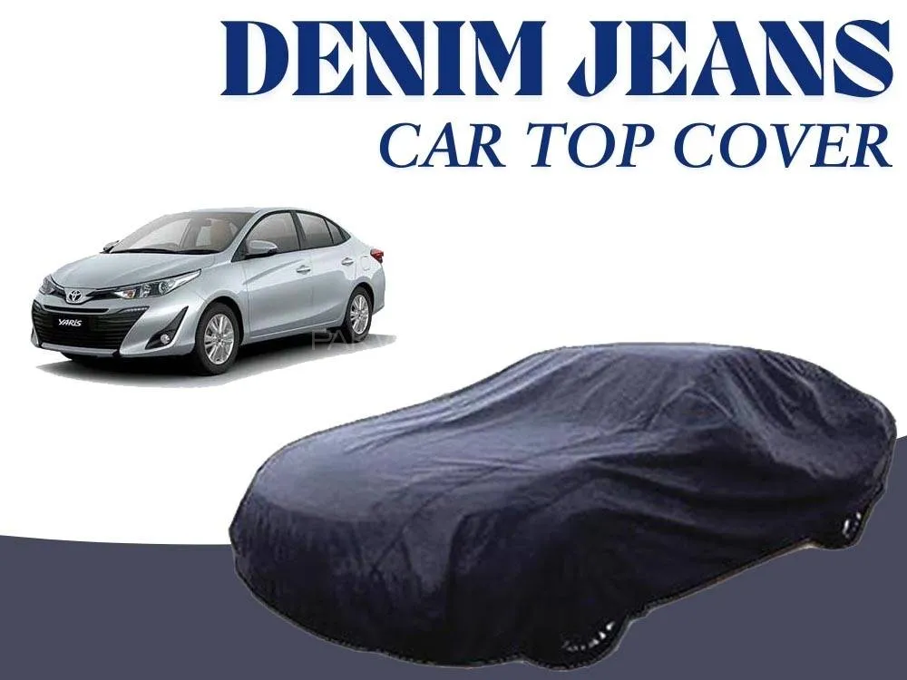 Toyota Yaris 2020-2024 Denim Jeans Top Cover | 12oz Denim | Cotton Top Cover | Heat Proof 