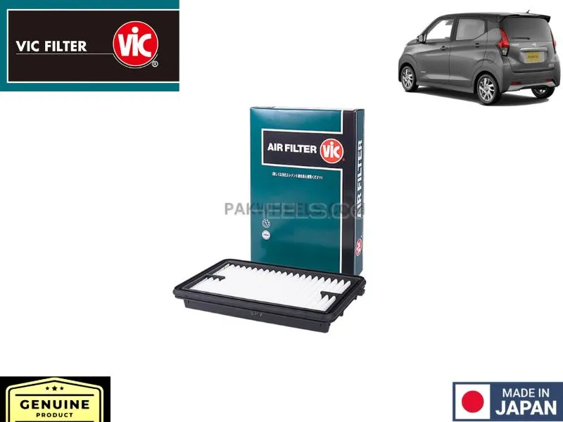 Mitsubishi EK Cutom 2019-2024 Vic A-2028 Air Filter - Made in Japan Image-1