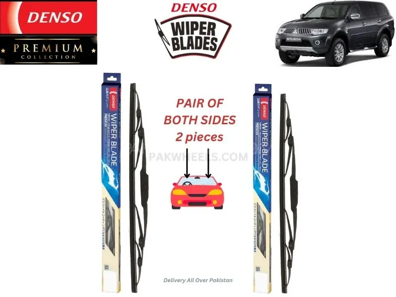 Mitsubishi Pajero Sport Denso Wiper Blade - 2 Pcs Set - Denso Premium