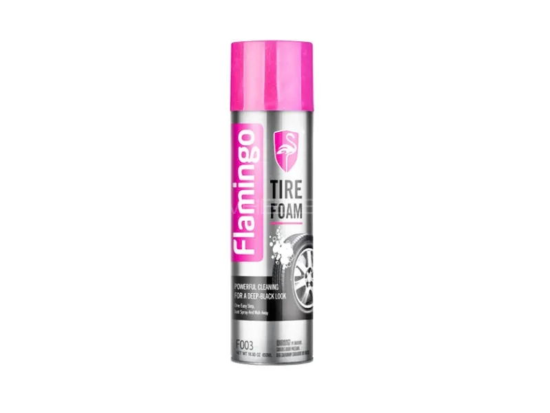 Flamingo Tire Foam 650ML | Tire Cleaner Image-1