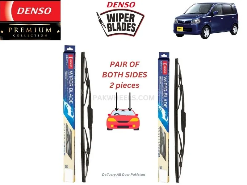 Nissan Otti Denso 2006-2010  Wiper Blade - 2 Pcs Set - Denso Premium Image-1
