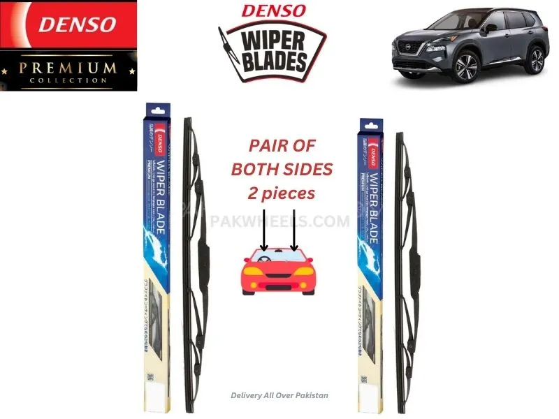 Nissan X Trail 2021-2024 Denso Wiper Blade - 2 Pcs Set - Denso Premium