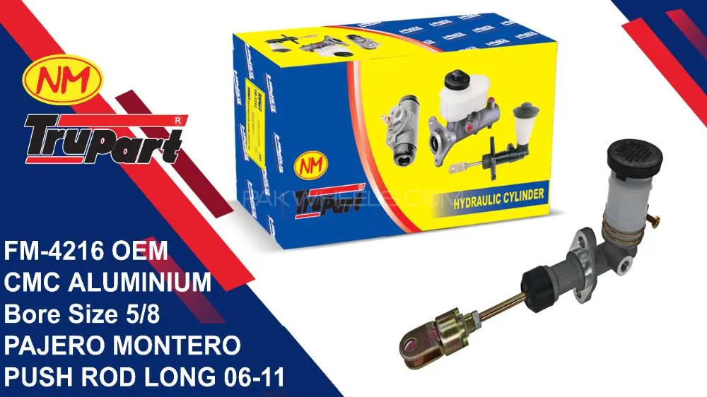 Trupart Clutch Master Cylinder For Mitsubishi Pajero Push Rod    FM-4216 OEM