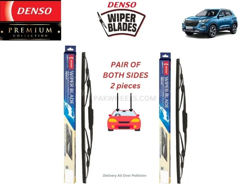Cherry Tiggo 4 2022-2024 Denso Wiper Blade - 2 Pcs Set - Denso Premium Image-1
