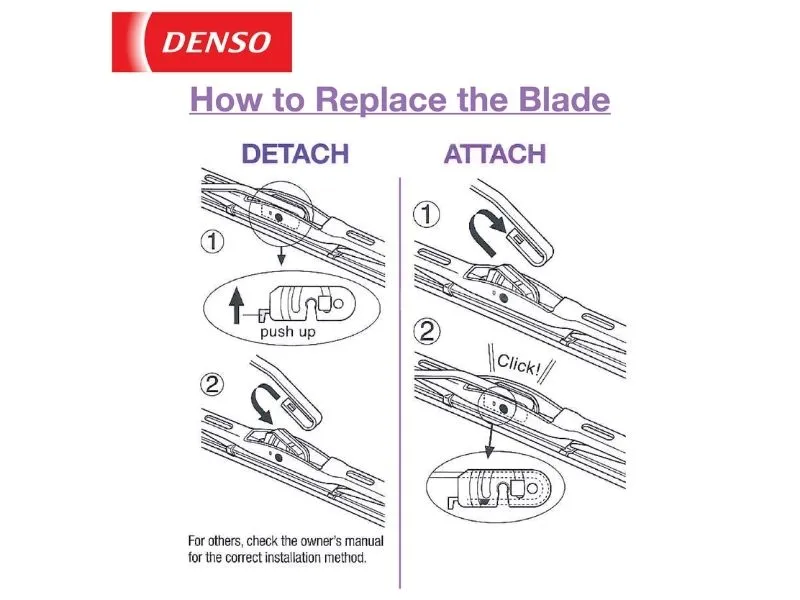Haval Jolion 2021-2024 Denso Wiper Blade - 2 Pcs Set - Denso Premium Haval Jolion 2021-2024 Denso Wiper Blade - 2 Pcs Set - Denso Premium Image-3