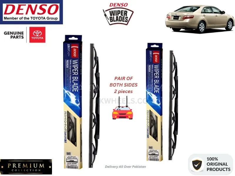 Toyota Camry 2006-2011 Denso Wiper Blade - 2 Pcs Set - Denso Premium Image-1