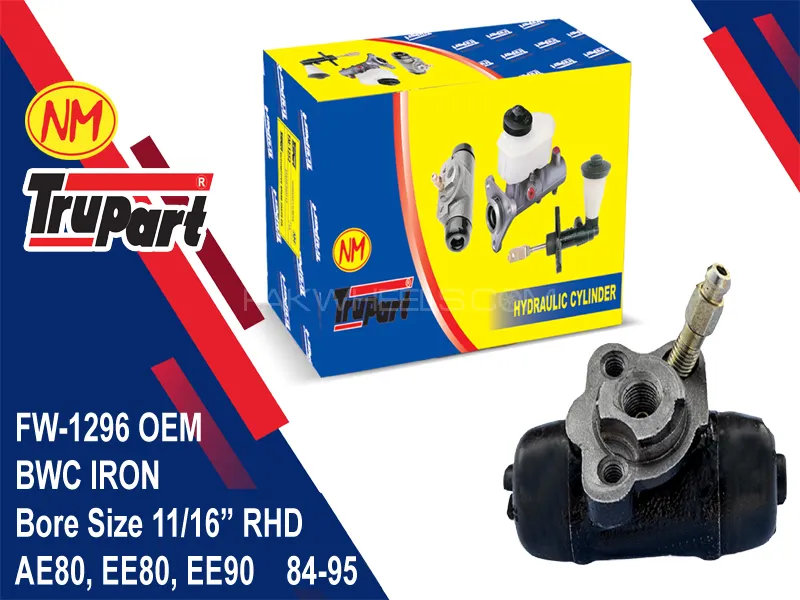 Toyota EE80 Trupart Brake Wheel Cylinder 2479 Bore Size 11/16 RHD  Image-1