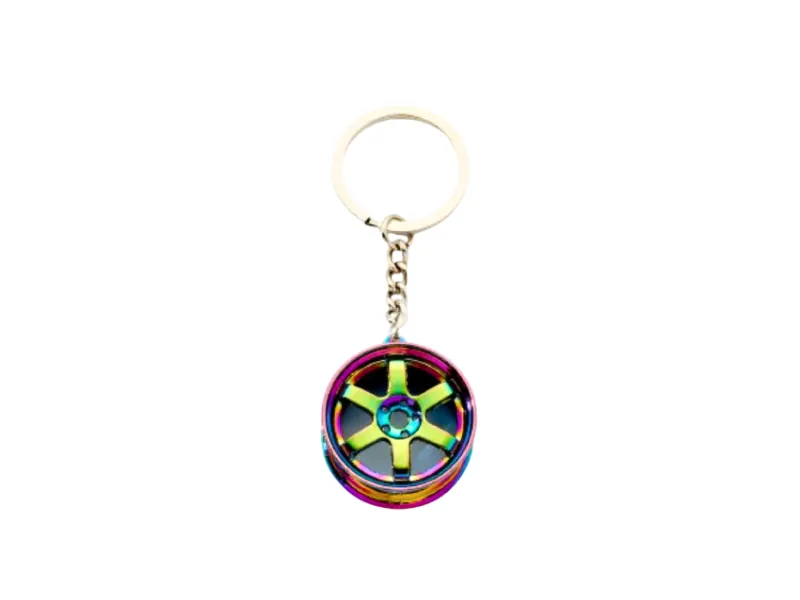 Zingfix Car Wheel and Brake Rotor Keychain Image-1