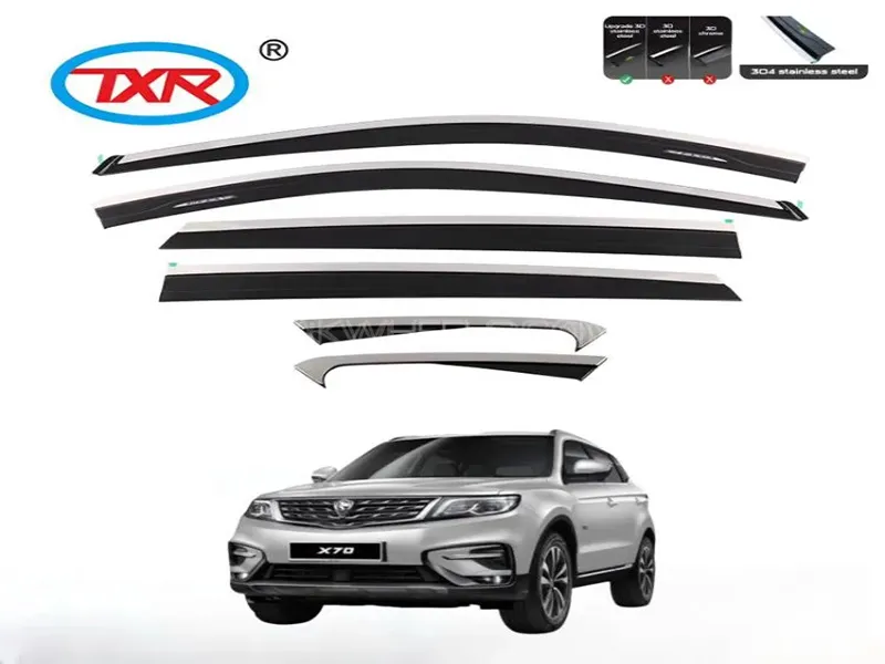 Proton X70 2020-2024 TXR Air Press With Chrome - Sun Visor Image-1
