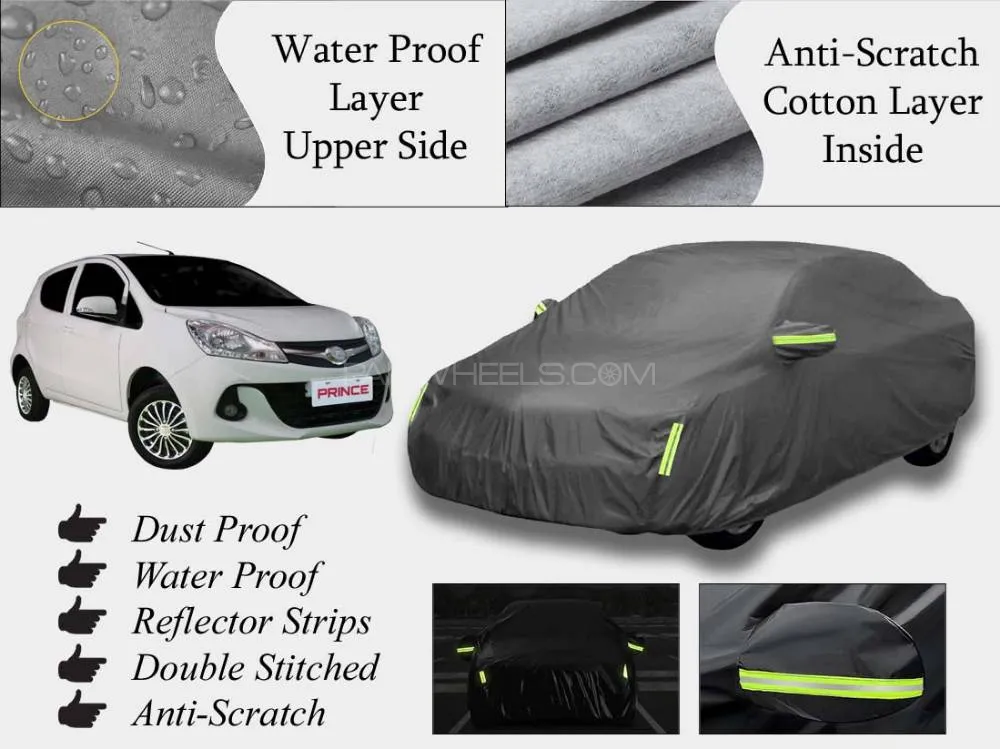 Prince Pearl 2020-2024 Top Cover | Grey | Anti-Scratch | Double Layer | Heat Proof | Water Proof