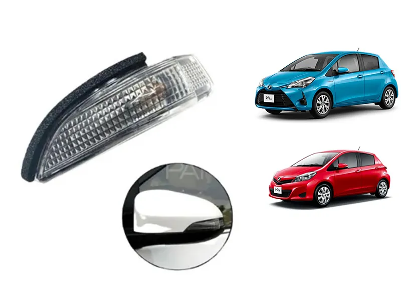 Toyota Vitz 2010-2020 Side Mirror Indicator - Left Side Image-1