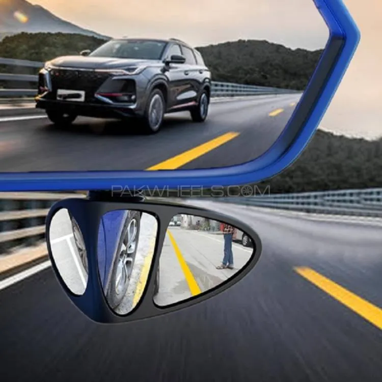 Adjustable 3 in 1 Car Blind Spot Wide Angle View [Right Side Mirror ] Image-1