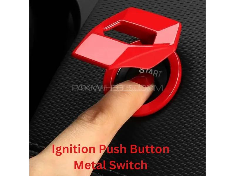 High Quality Auto Car SUV Engine Start Stop Ignition Push Button Metal Switch Image-1