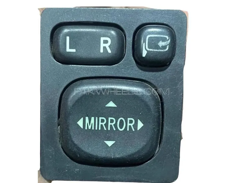 Toyota Rear View Mirror Adjustor Retractable Button With Illumination