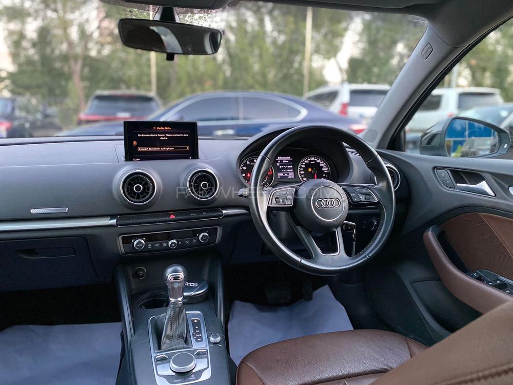 Make: Audi A3
Model: 2018
Mileage: 43,000 km
Reg: 2018 khi

*Sunroof 
*Bruno room

Calling and Visiting Hours

Monday to Saturday

11:00 AM to 7:00 PM