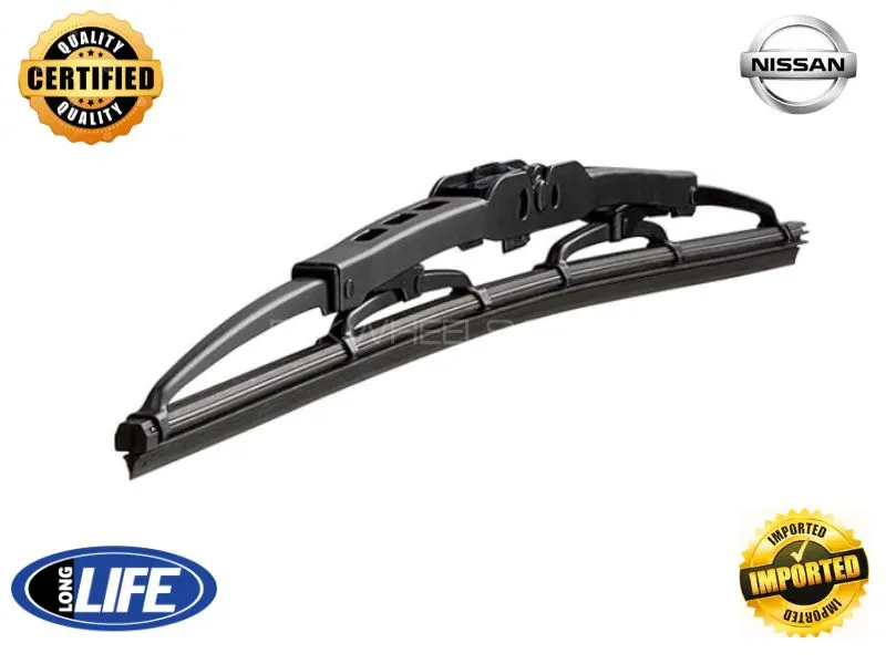 Nissan March Silicone Soft Rubber Wiper Blades - 2 Pieces Set Nissan March Silicone Soft Rubber Wiper Blades - 2 Pieces Set Image-3