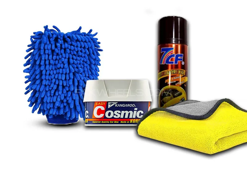 4 in 1 Exterior and Interior Kit For Your Car Care Image-1