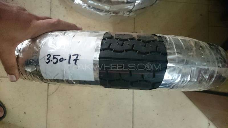 Wider Tyre for CG 125 CD185/200 Image-1