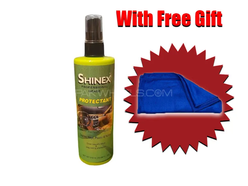 SHINEX Green Dashboard Protectant Liquid Polish Ultimate Interior Clean & Shine Image-1