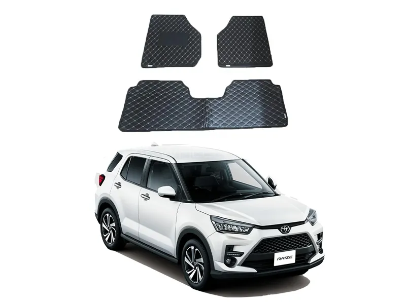 Toyota Raize 7D Floor Mats (Flat Style) - Model 2019-2025 Image-1