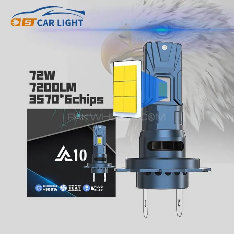 H1 - Auto Glow A10 Mini Series LED 72Watts 7200Lumens 6 Months Warranty   Image-1