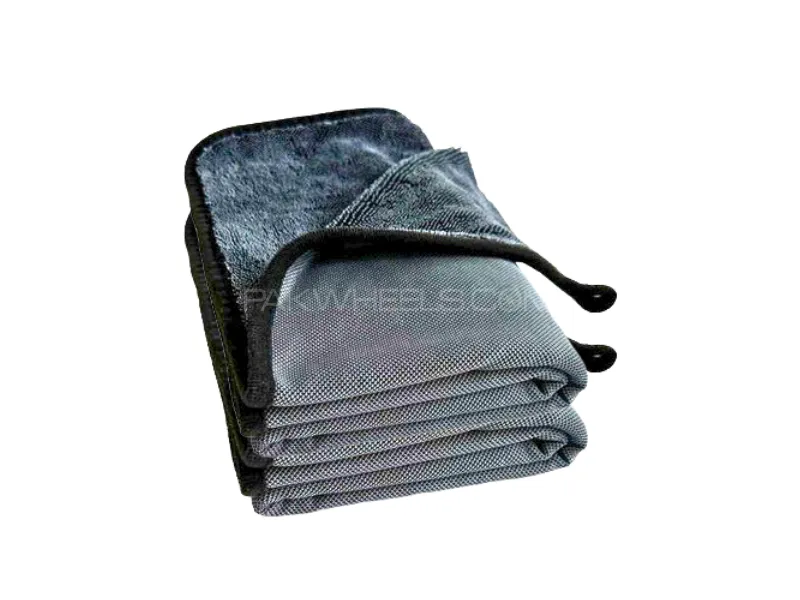 Zingfix Microfiber Twist Car Wash Towel 1200GSM Pack of 2 (60x40cm) Image-1