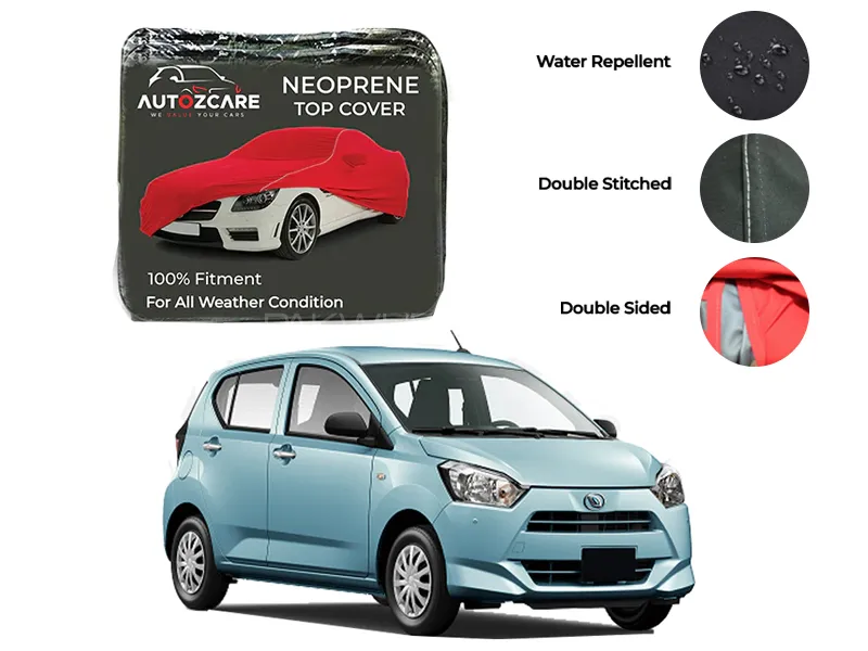 Daihatsu Mira Neoprene Top Cover Model 2018-2025 Image-1