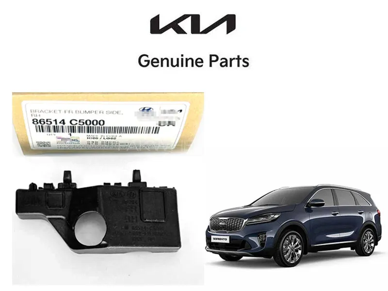Genuine Front Bumper Bracket Right Side 1 Pc for KIA Sorento 2021 to 2025 Image-1
