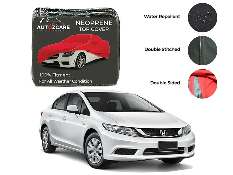 Honda Civic Rebirth Neoprene Top Cover - Model 2013-2016 Image-1