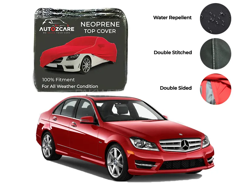 Mercedes C200 Neoprene Top Cover - Model 2008-2014 Image-1