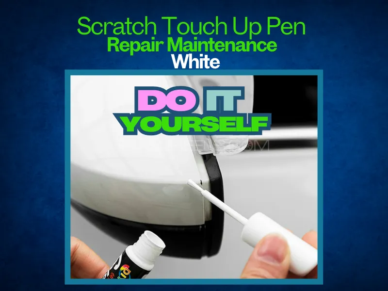  Universal Car Coat Scratch Clear Repair Paint Pen Touch Up Pen Repair Maintenance Paint Care White Image-1
