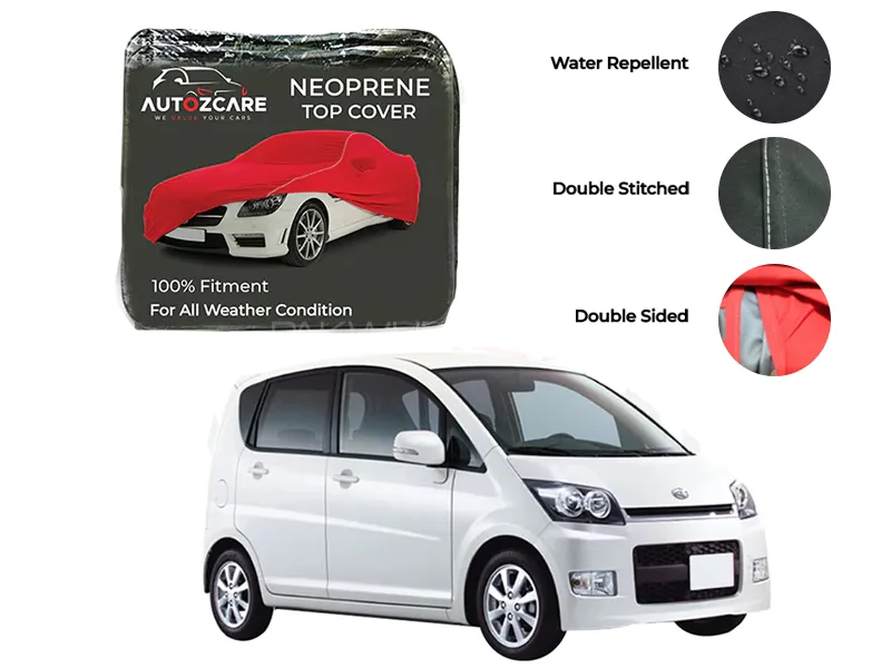 Daihatsu Move Neoprene Top Cover - Model 2006-2010 Image-1