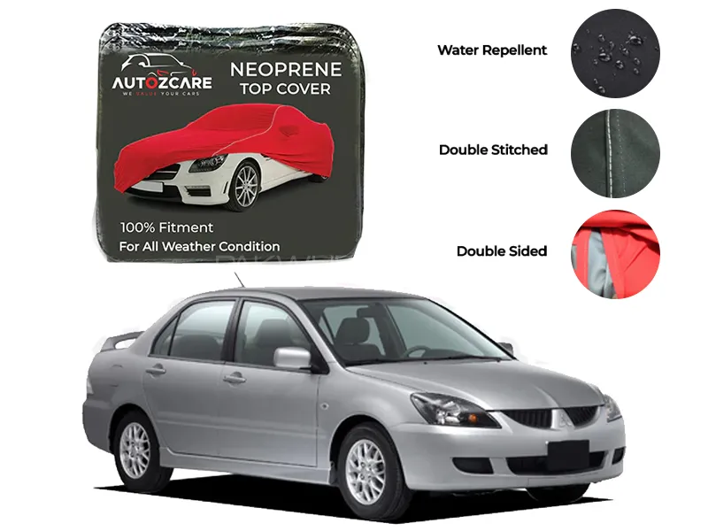 Mitsubishi Lancer Neoprene Top Cover - Model 2004-2008 Image-1