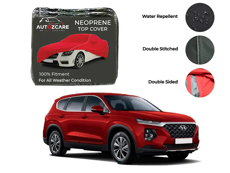 Hyundai Santa Fe Neoprene Top Cover - Model 2019-2022 Image-1