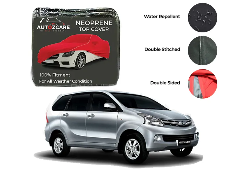 Toyota Avanza Neoprene Top Cover - Model 2010-2012 Image-1