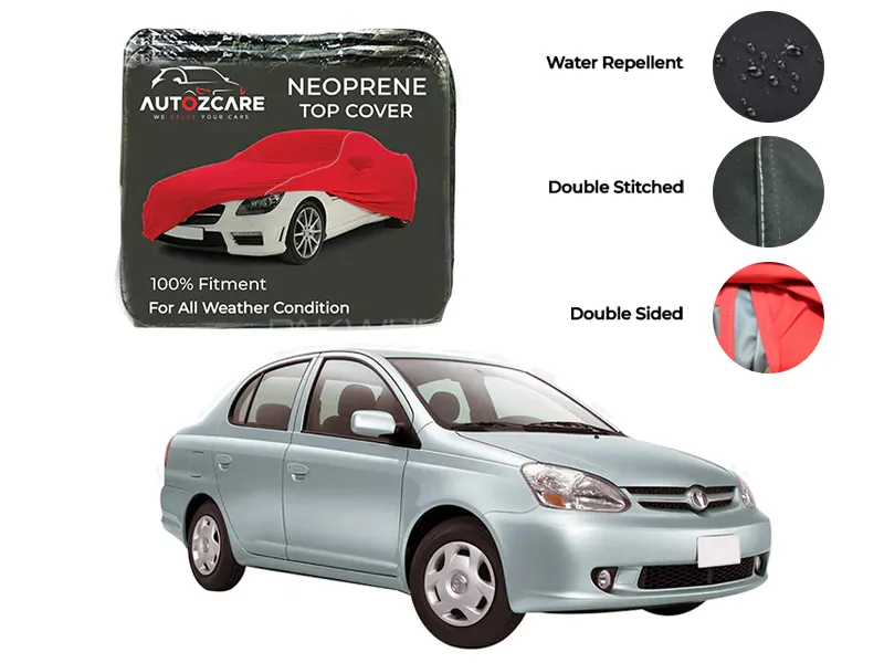 Toyota Platz Neoprene Top Cover - Model 1999-2005 Image-1