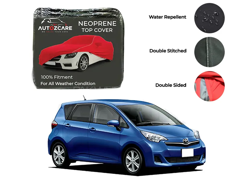 Toyota Ractis Neoprene Top Cover - Model 2005-2010 Image-1