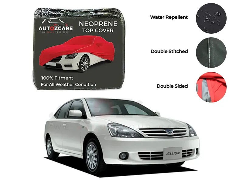 Toyota Allion Neoprene Top Cover - Model 2001-2006 Image-1