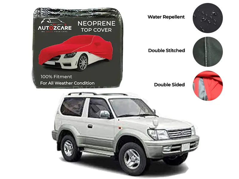 Toyota Prado Neoprene Top Cover Model 1996-2002 Image-1