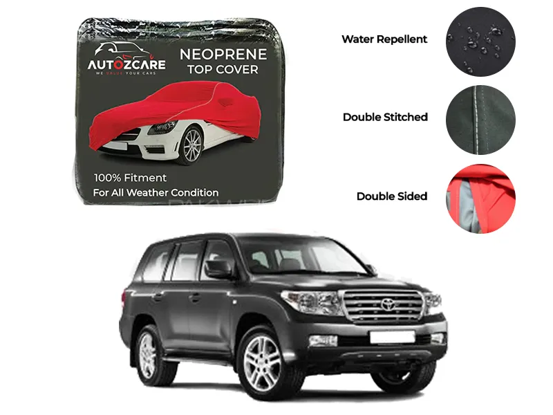 Toyota Prado Neoprene Top Cover Model 2002-2009 Image-1