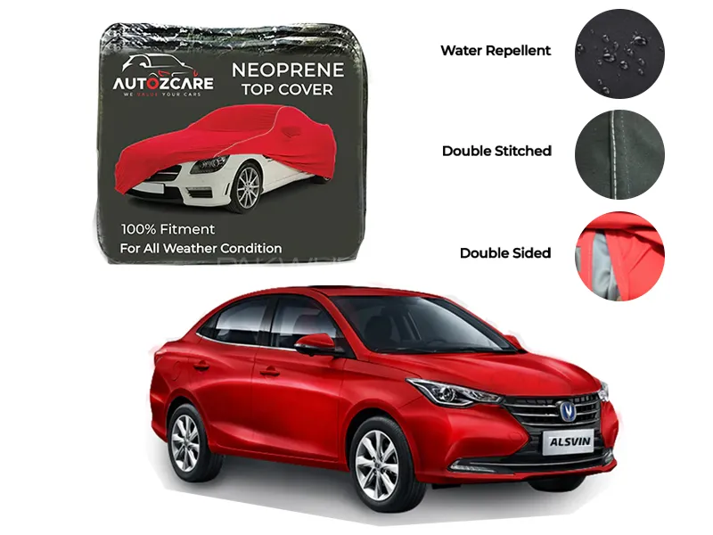 Changan Alsvin Car Neoprene Top Cover - Model 2020-2021 Image-1