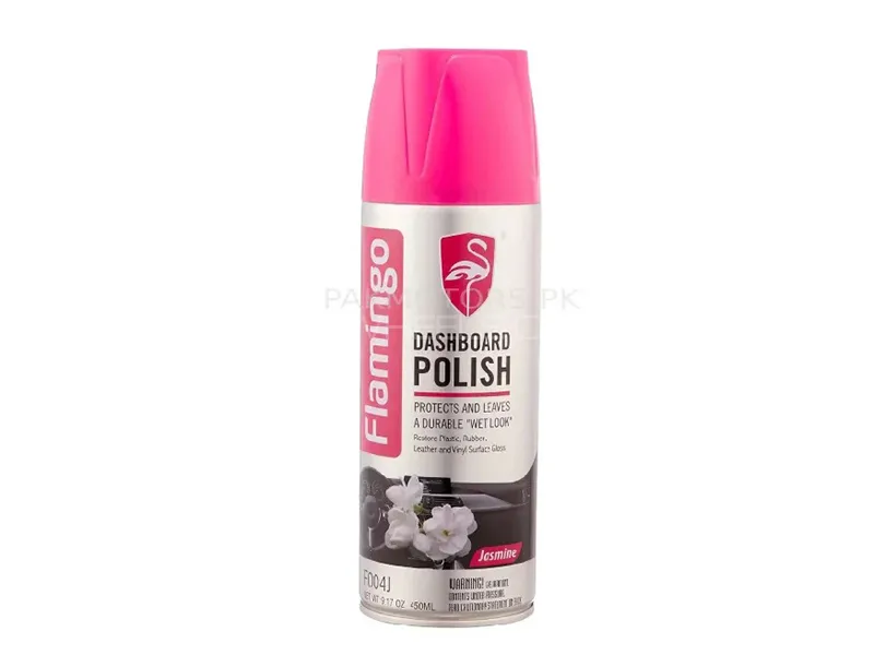Flamingo Dashboard Polish 450ml – Jasmine Fragrance Image-1