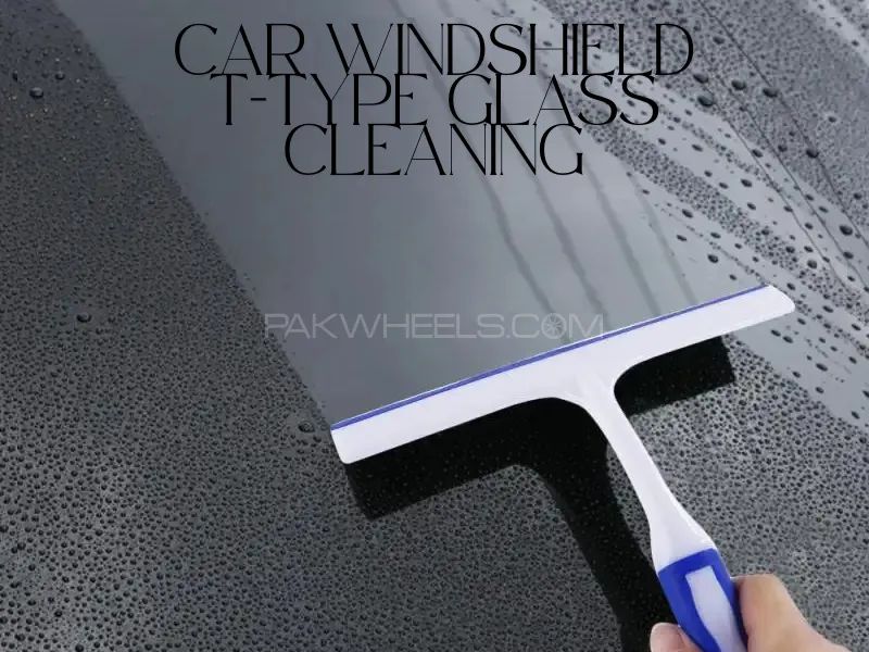 CAR Windshield T-Type Car Glass Cleaning Image-1