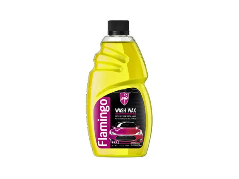 Flamingo Wash And Wax Shampoo 500ML Image-1