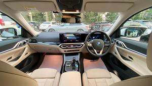 BMW i4 eDrive40 
Model: 2021
Mileage: 16,500 km 
unregistered 
Fresh Import 2025

*BMW heads-up display 
*BMW iconic sound electric 
*Digital curve led display 
*LED headlamps
*Apple carplay
*Ambient lighting
*Driving modes
*Parking assistant plus
*Panorama view
*Active cruise control with stop and go function
*Lane assistant
*Speed limiter
*Electric memory seats 
and many more options

Calling and Visiting Hours

Monday to Saturday

11:00 AM to 7:00 PM