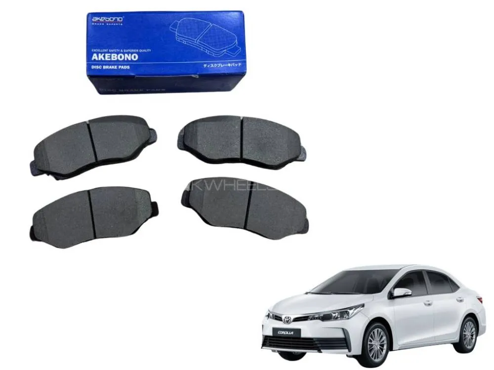 Toyota Corolla 2009-2024  Front Disc Pad Akebano Japan AN-742wk  Image-1