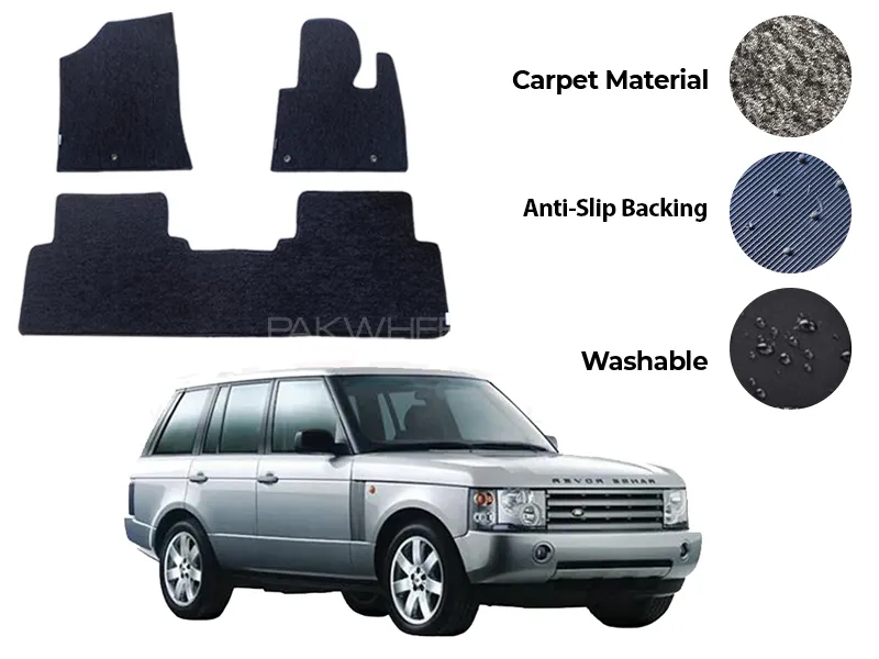 Range Rover Vogue Fitting Carpet Floor Mat - Model 2002-2012