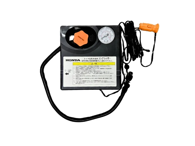 Honda Mini Portable Air Compressor Tyre Inflator  Image-1