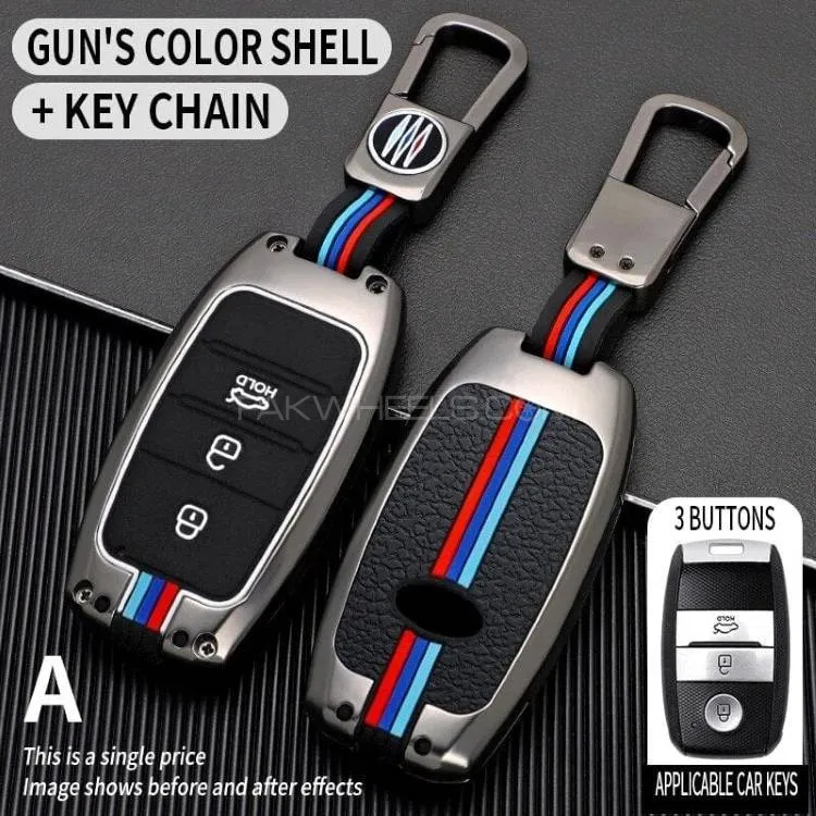 KIA Sportage AWD Metal Key Cover Image-1