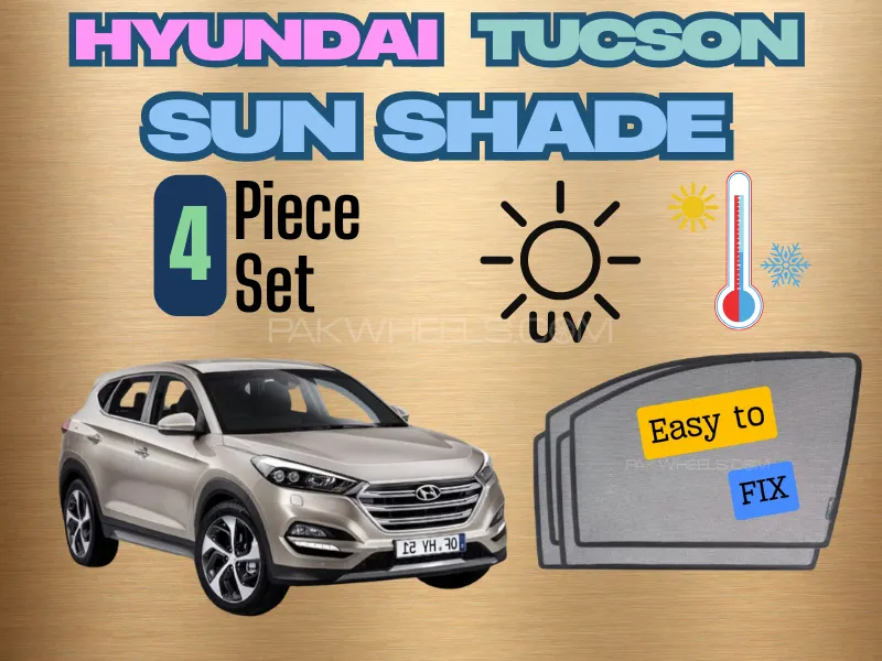Sun Shades For HYUNDAI TUCSON  Image-1